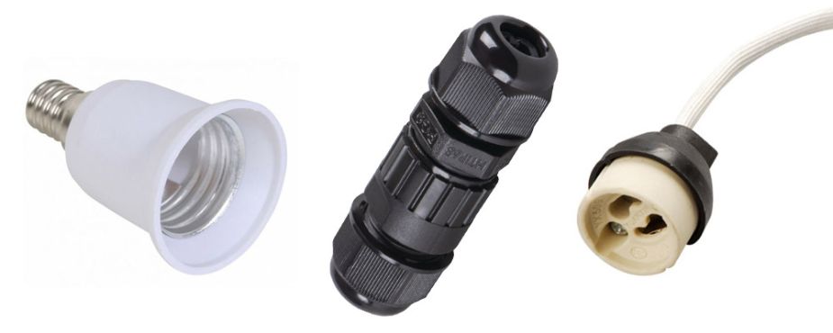 Fassungen, Klemmen & Adapter