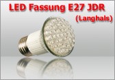LED Technik Fassung E27 JDR (Langhals)