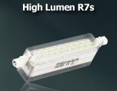 LED High Lumen Fassung R7s LED High Lumen Fassung R7s