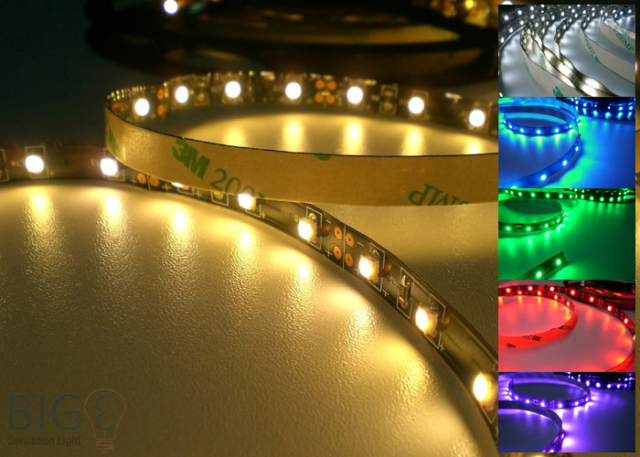 LED Stripes SMD Blau - 5 Meter Rolle