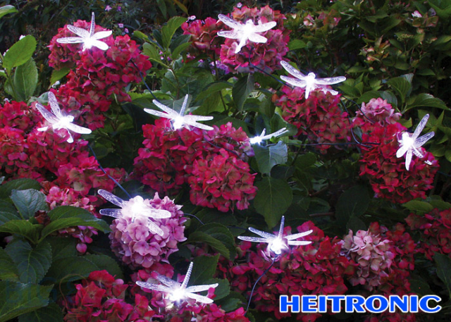 Heitronic Solar LED Lichterkette Starli 10er 36980