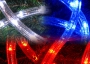 10 Meter LED Lichtschlauch 360 LED rot - Innen und Au�en