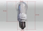 88 LED JDR E27 wei� Birne 230 Volt - High Lumen