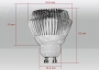 15 SMD GU10 - High Lumen Spot warmwei� - DIMMBAR