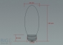 36 LED E14 Kerze 230 V