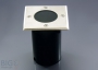 LED Boden-Einbaustrahler GU10 4-eckig