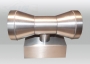 Wandspot 2-flammig aus Aluminium f�r Innen und Aussen