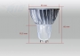 1 x 4 Watt GU10 Power LED Spot warmwei�