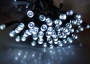 200 LED SOLAR-Lichterkette warmwei� Pavillion Beleuchtung