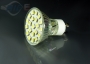 21 SMD Epistar GU10 Spot wei� - 250 Lumen - DIMMBAR