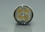 4x1W GU10 Wei� 230V Power LED Strahler