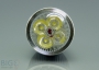 4x1W MR16 12V Power LED Strahler