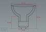 1 x 4 Watt MR16 Power LED Spot 12V