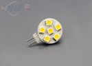 6 SMD LED Strahler G4 12 V warmwei�