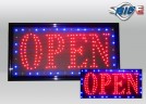 LED Werbeschild 'OPEN' - animiert mit �ber 200 LEDs