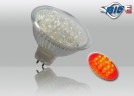 30 LED farbige Leuchtmittel ROT - MR16