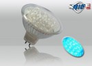 30 LED farbige Leuchtmittel BLAU - MR16