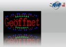 LED Werbeschild 'Ge�ffnet' animiert