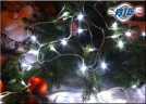 200er LED Lichterkette wei� - Innen und Au�en