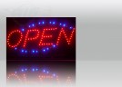 LED Werbeschild 'Open' animiert