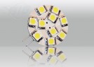 10 SMD LED Strahler G4 12 V warmwei� f�r jeden Trafo