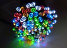 105 LED SOLAR-Lichternetz bunt Pavillion Beleuchtung