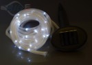 50 LED SOLAR Lichterschlauch wei� 5 Meter