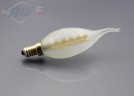 44 SMD E14 Windsto�kerze 230 V wei�
