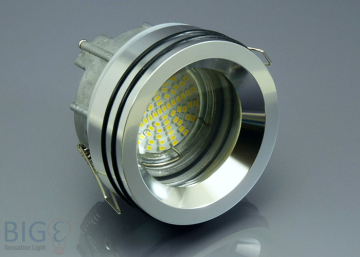 Heitronic Einbaustrahler Feuchtraum Aluminium 23555