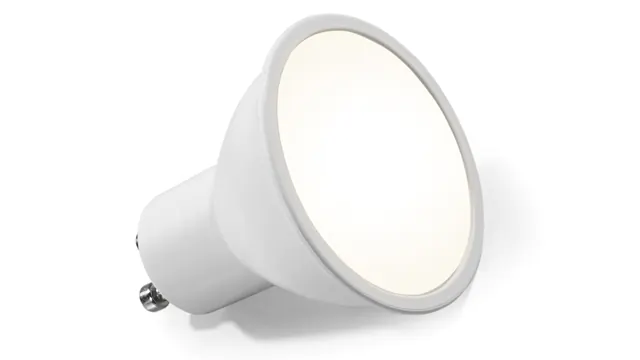 Dauerhaft Günstig Das Bild zeigt einen LED GU10 Spot