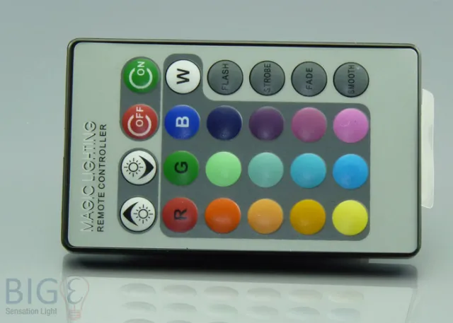 LC Light GU10 3W RGB+WW+W Spot mit Memory Funktion und Fernbedienung