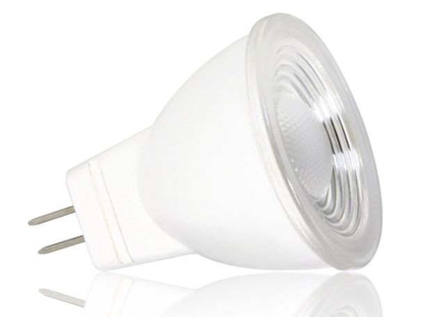 Feuchtraum LED Einbaustrahler Set IP44 MR11 35mm Druckguß weiss matt rund mit Marken LED Spot Bioledex Helso 4 Watt 12V