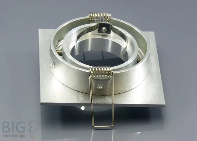 Einbaurahmen aus Aluminium BiColor Quadrat