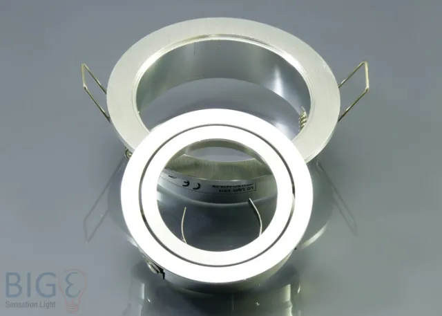 Einbaurahmen aus Aluminium BiColor Rund