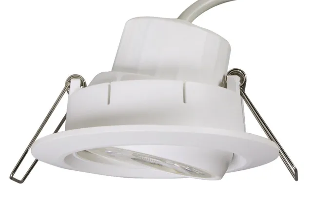 Bioledex DEKTO 8W LED Einbauleuchte rund schwenkbar 100°