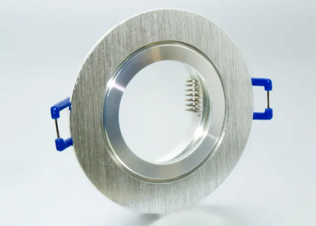 IP44 Aluminium Einbaustrahler Aluminium BiColor rund Feuchtraum