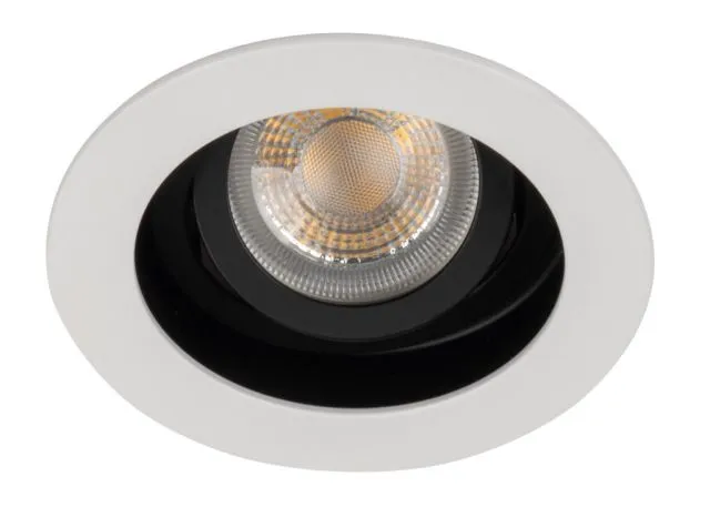 Kanlux Deckenleuchte Einbau-Downlight ARET DTO B/W schwarz weiss