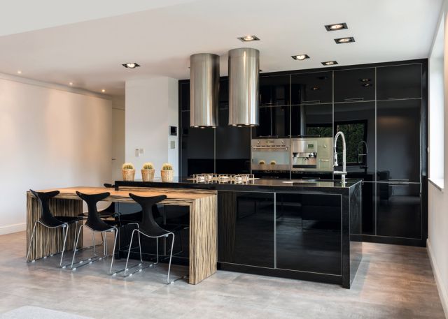 Kanlux Deckenleuchte Einbau-Downlight ARET DTO B/B schwarz matt rund