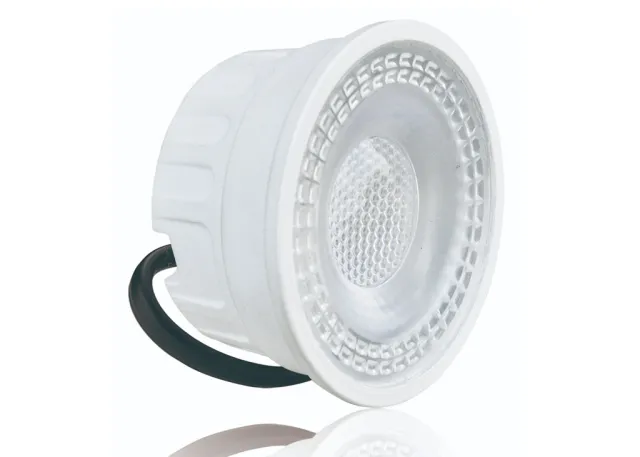 9er LED Einbaustrahler Set extra flach mit Marken Flat LED Spot LcLight 5 Watt Aluminium Alu schwarz rund Dimmbar 40 Watt Ersatz