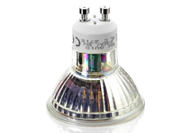 9 SMD GU10 Strahler 5 Watt 230 V mit Schutzglas tageslichtweiss