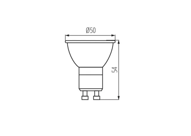 Kanlux LED GU10 Leuchtmittel IQ-LED LIFE IQ-LED L GU10 4,8W