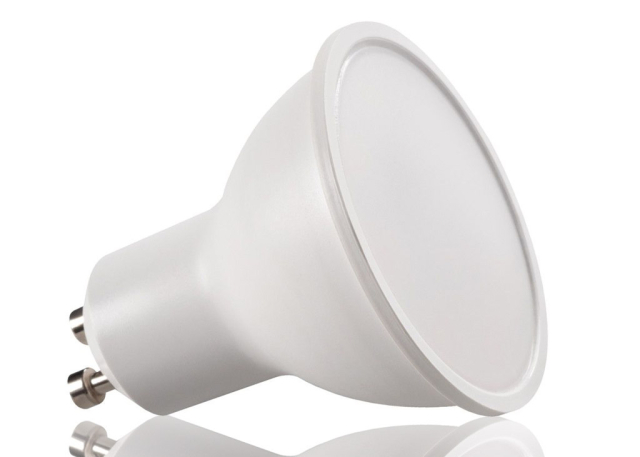 LED Einbaustrahler Set GU10 Aluminium rund gold matt mit Marken LED Spot Kanlux TOMIV2 7 Watt