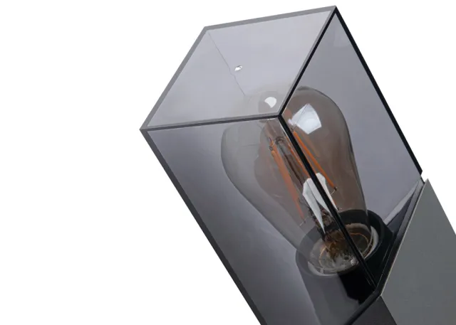 Kanlux Außenleuchte Wegeleuchte für austauschbare Leuchtmittel LAVEN 50 GR