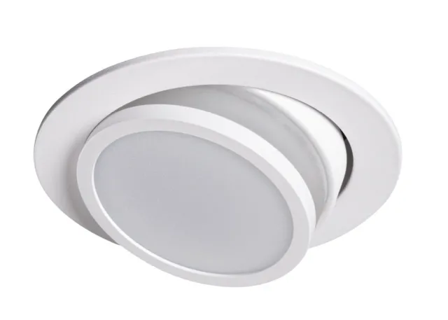 KANLUX Einbau-Downlight AGEO weiss rund schwenkbar