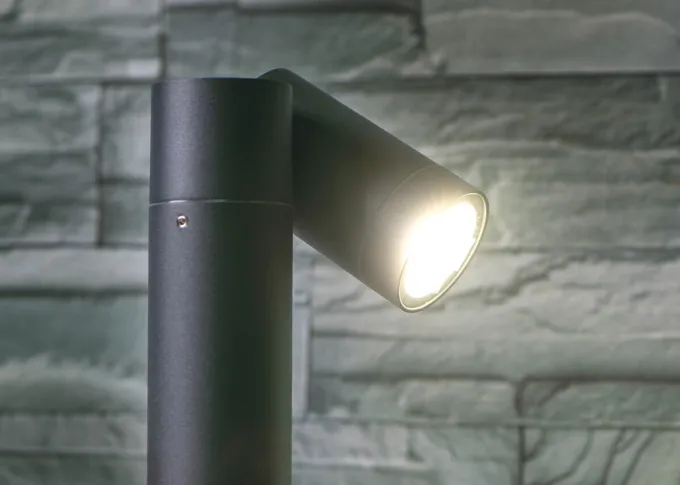 Premium Aluminium Erdspießleuchte USTI SP 1X7 GR GU10 IP54