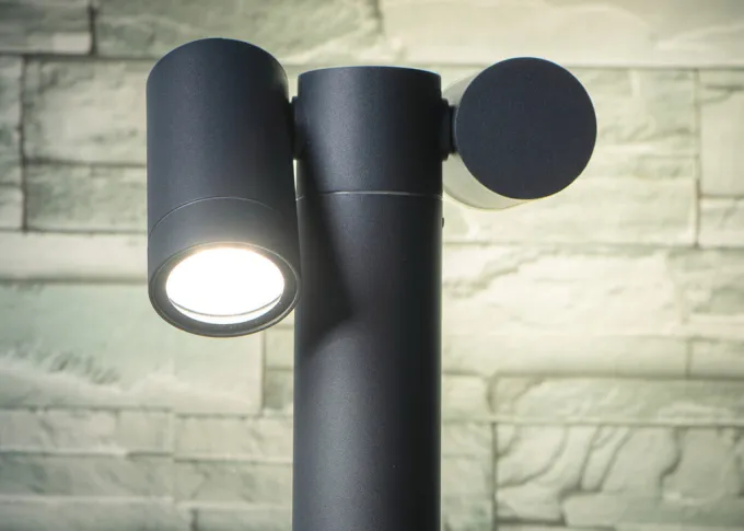 Premium Aluminium Erdspießleuchte USTI SP 2X7 GR GU10 IP54