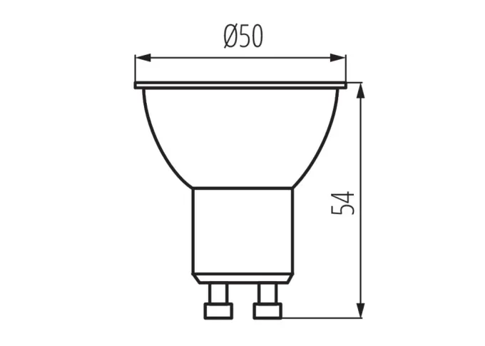 Kanlux GU10 LED Spot Smart 4,7W RGB + CCT