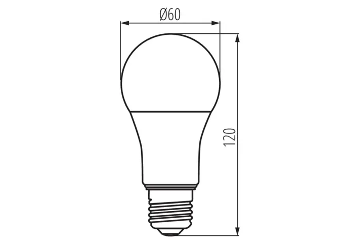 Kanlux Premium IQ E27 SMD LED Birne 11 Watt A60