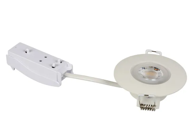 Kanlux Downlight FIZU LED 4,8W IP44 Rahmen weiss neutralweiss