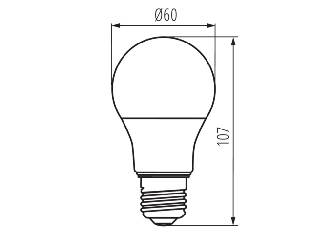 Kanlux Premium LED Birne IQ-LED A60 3,4W-NW 3,4 Watt A60 neutralweiss